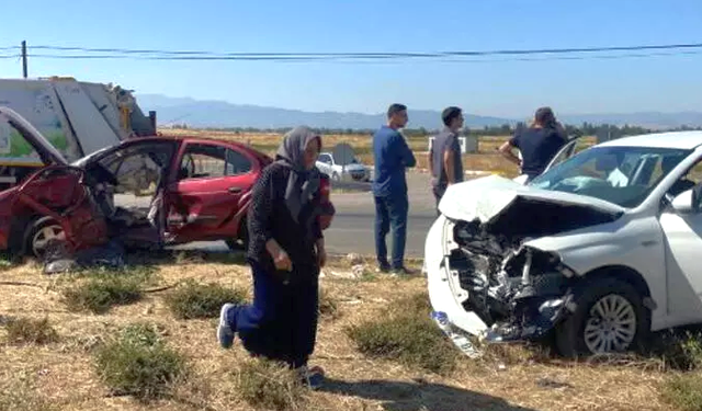 SANDIKLI’DA KAZA: 5 YARALI