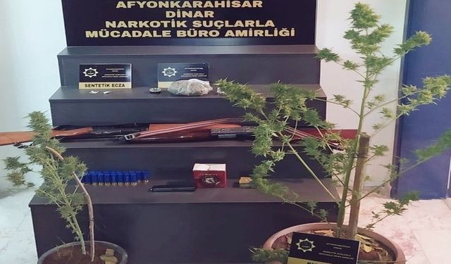 4 İLÇEDE UYUŞTURUCU OPERASYONU, 8 KİŞİ GÖZALTINDA