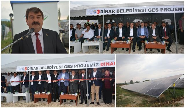 DİNAR BELEDİYESİ GELİR GETİREN BİR PROJEYİ DAHA HAYATA GEÇİRDİ