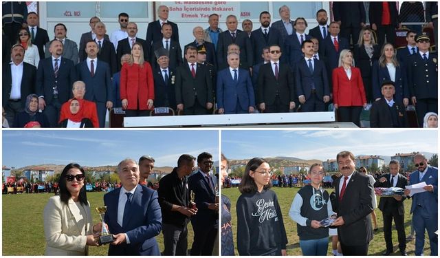 DİNAR’DA CUMHURİYETİN KURULUŞU’NUN 100. YILI COŞKUYLA KUTLANDI