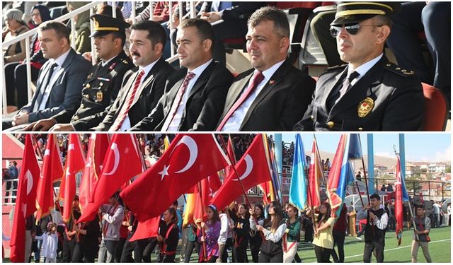 EMİRDAĞ’DA 29 EKİM CUMHURİYET BAYRAMI COŞKUYLA KUTLANDI