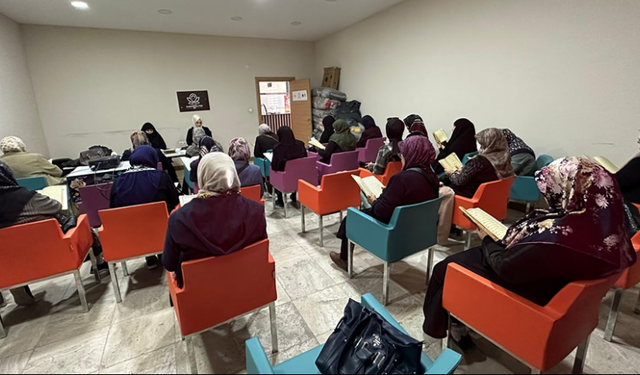 EMİRDAĞLI KADINLAR FİLİSTİN İÇİN BİR ARAYA GELDİ