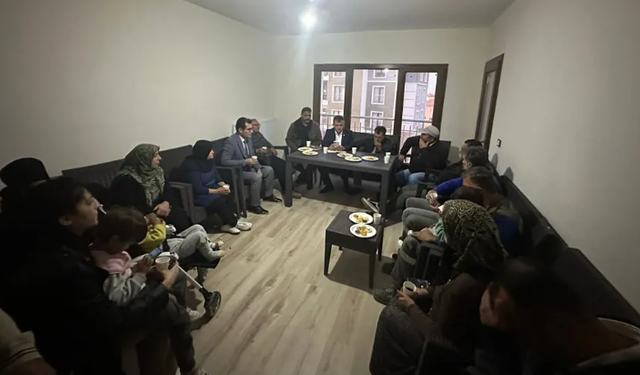BAŞKAN SERKAN KOYUNCU’DAN TOKİ KONUTLARINA YERLEŞEN VATANDAŞLARA ZİYARET