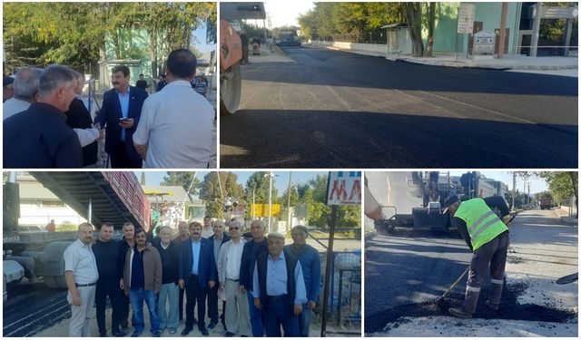 BAŞKAN NİHAT SARI, “ÇAKICI YOLUMUZU SICAK ASFALTLA BULUŞTURDUK”