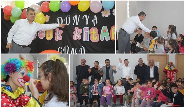 EMİRDAĞ MİLLET KÜTÜPHANESİ'NDE DÜNYA ÇOCUK KİTAPLARI HAFTASI KUTLANDI