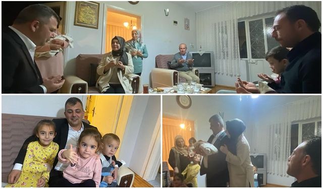 BELEDİYE BAŞKANI SERKAN KOYUNCU'DAN HOŞ GELDİN BEBEK ZİYARETİ