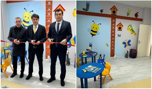 SANDIKLI ADLİYESİNDE, ÇOCUKLAR İÇİN ÖZEL ALAN YAPILDI