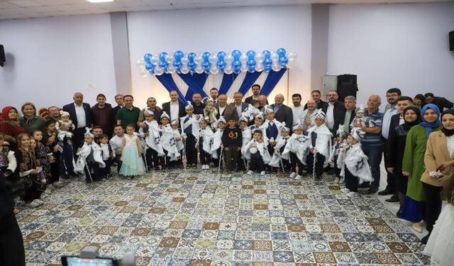 AK PARTİ'DEN 23 NİSAN’DA 23 ÇOCUĞA SÜNNET ŞÖLENİ
