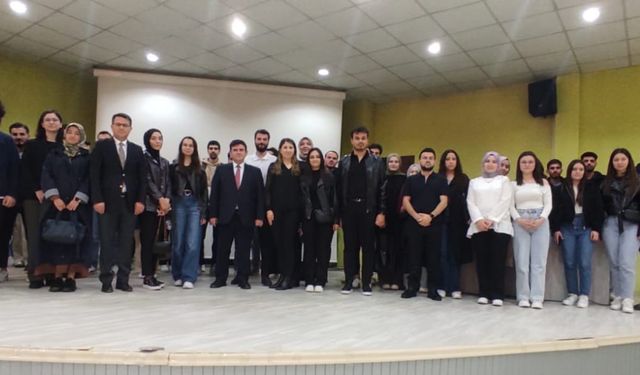 AKÜ ÖĞRENCİLERİNDEN DEFTERDARLIĞA ZİYARET