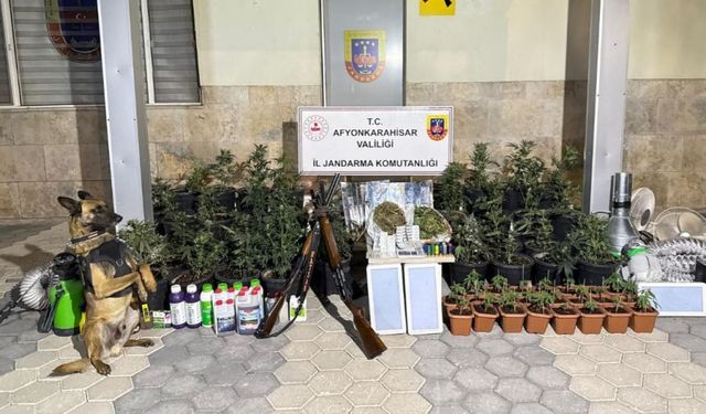 JANDARMA EMİRDAĞ’DA UYUŞTURUCU ELE GEÇİRDİ