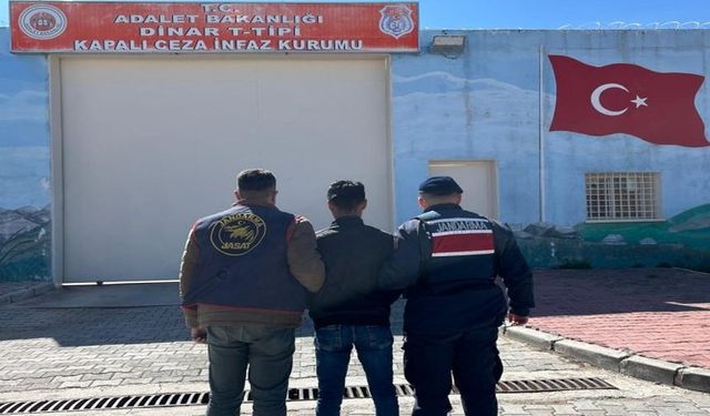 JASAT ARANAN HIRSIZI DİNAR’DA YAKALADI