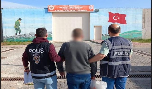 POLİS 13 YILA HÜKÜMLÜ ŞAHSI YAKALADI