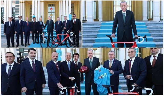 CUMHURBAŞKANLIĞI TÜRKİYE BİSİKLET TURUNDA BOLVADİN DAMGASI