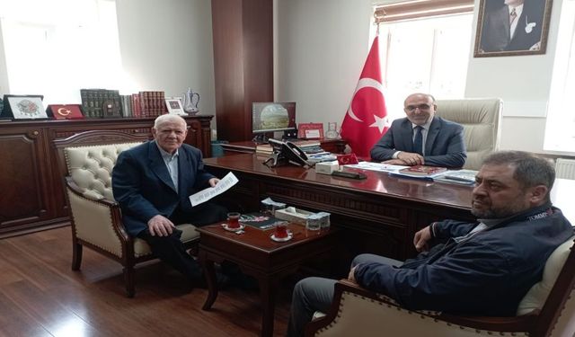 AFKEYDER’DEN MÜFTÜ İMAMOĞLU’NA ZİYARET
