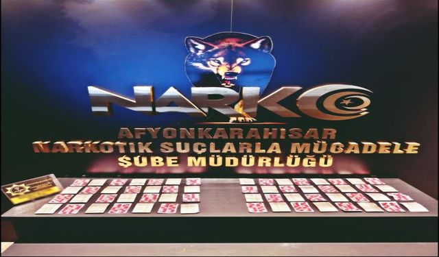 POLİS UYUŞTURUCU HAP ELE GEÇİRDİ