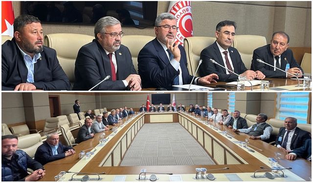 TBMM’DE MUHTARLARLA İSTİŞARE TOPLANTISI GERÇEKLEŞTİRİLDİ