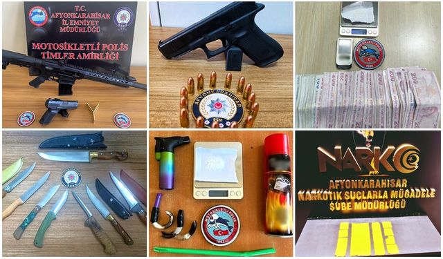 POLİS ŞOK UYGULAMALAR İLE SUÇLULARA NEFES ALDIRMIYOR