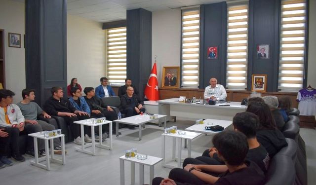ATB, KAMİL MİRAS ANADOLU LİSESİ ÖĞRENCİLERİYLE BULUŞTU