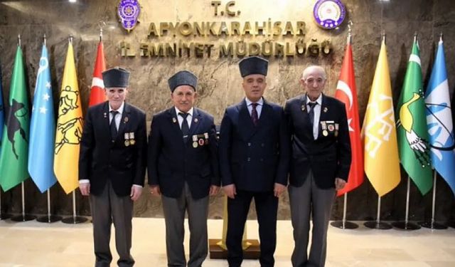 EMNİYET MÜDÜRÜ EROL, GAZİLERLE BİR ARAYA GELDİ