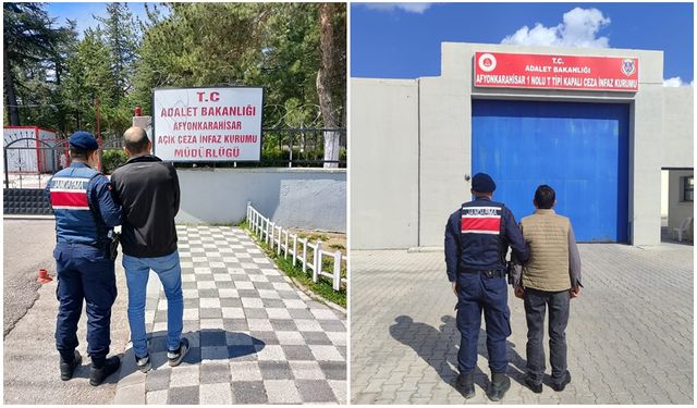 JANDARMA ARANAN 2 HÜKÜMLÜ ŞAHSI  YAKALADI