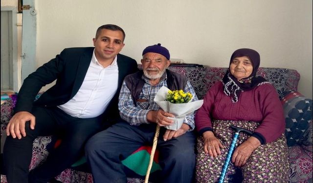KAYMAKAM ÇİTİL’DEN BİR ASRI GERİDE BIRAKAN ÇİFTLERE ZİYARET