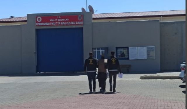 POLİS 16 YILA HÜKÜMLÜ FİRARİ ŞAHSI YAKALADI