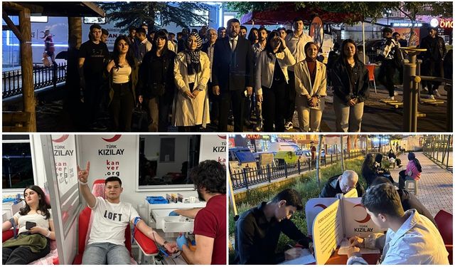 ÜLKÜ OCAKLARI, YÜZLERCE ÜNİTE KAN BAĞIŞLADI