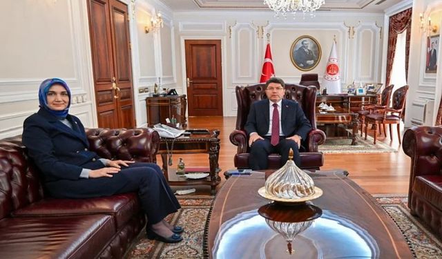 VALİ YİĞİTBAŞI, ADALET BAKANI TUNÇ’U ZİYARET ETTİ