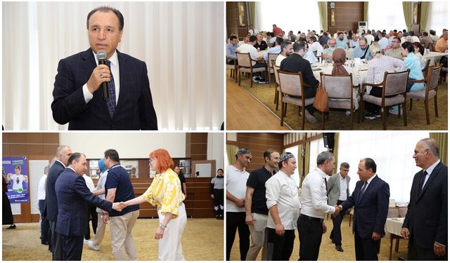 AKÜ’DE BAYRAMLAŞMA TÖRENİ GERÇEKLEŞTİRİLDİ