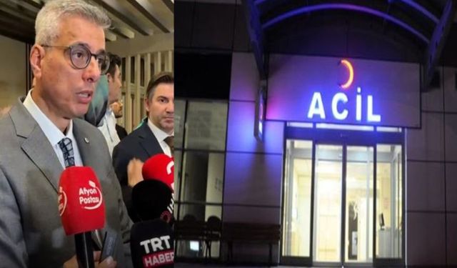 SAĞLIK BAKANI PROF. DR. MEMİŞOĞLU, AFYON DEVLET HASTANESİNDE