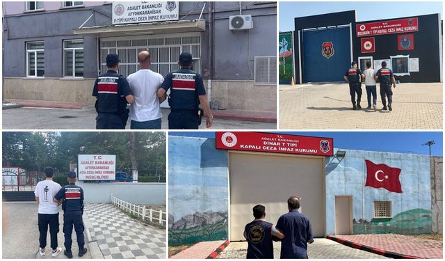 JANDARMA ÇEŞİTLİ SUÇLARDAN ARANAN ŞAHISLARI YAKALADI
