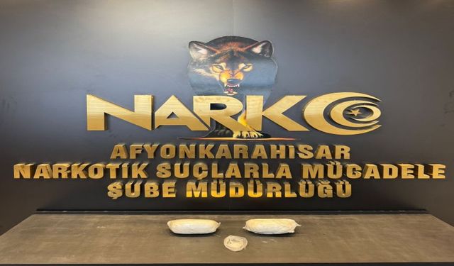 POLİS 1 KİLO 126 GRAM UYUŞTURUCU ELE GEÇİRDİ