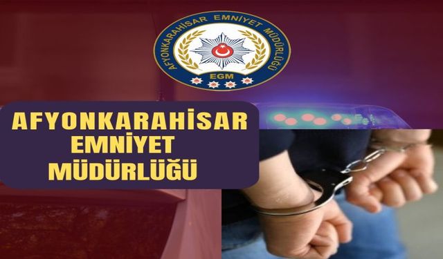 POLİS, SUÇ DOSYASI KABARIK HÜKÜMLÜ ŞAHSI YAKALADI
