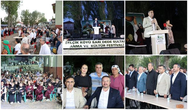 SANDIKLI SELÇİK KÖYÜ’NDE 17. SARI DEDE SULTAN ANMA ETKİNLİĞİNE YOĞUN KATILIM