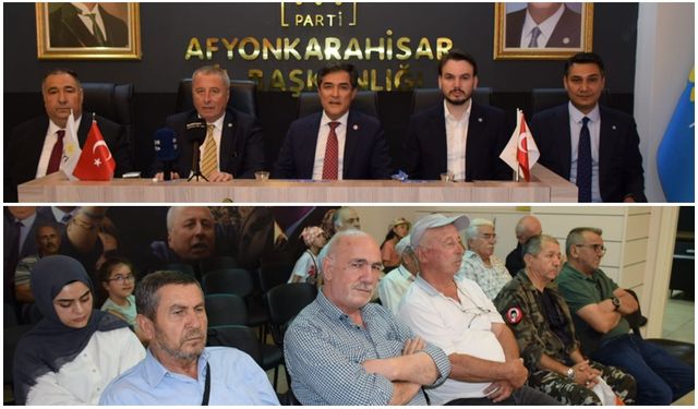 “Milletimizin taleplerini dinliyor, çözüm önerilerimizi paylaşıyoruz.”
