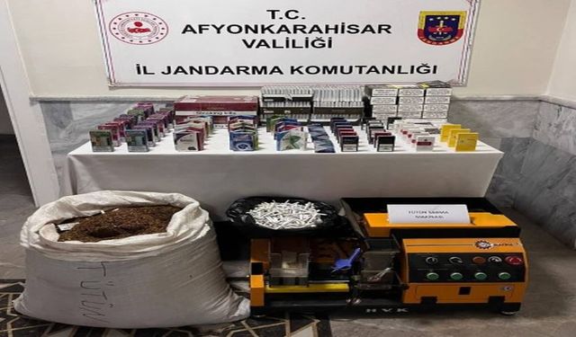 JANDARMADAN KAÇAK TÜTÜN OPERASYONU