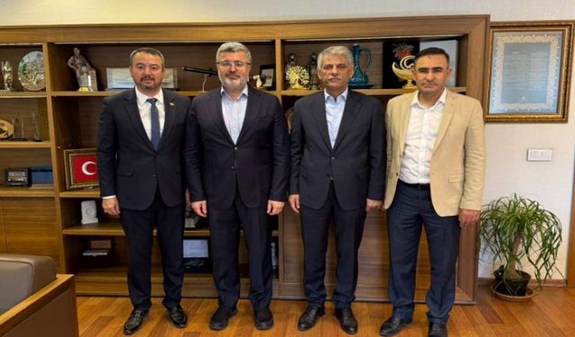 Başkan Öztaş, Milletvekilleri İle Birlikte Turizm Bakanlığını Ziyaret Etti