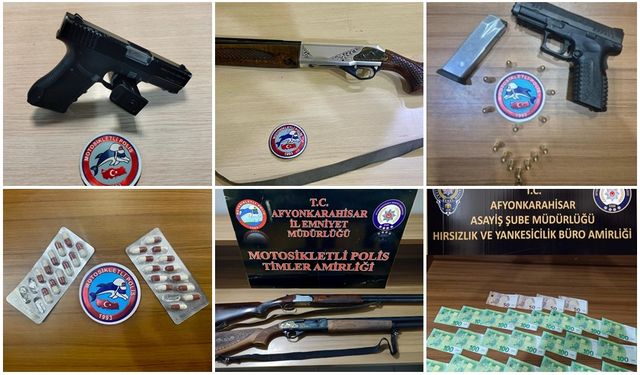 POLİS ŞOK UYGULAMALARLA SUÇ VE SUÇLULARA GÖZ AÇTIRMIYOR