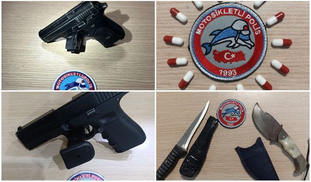 POLİS ŞOK UYGULAMALARI ARALIKSIZ SÜRDÜRÜYOR