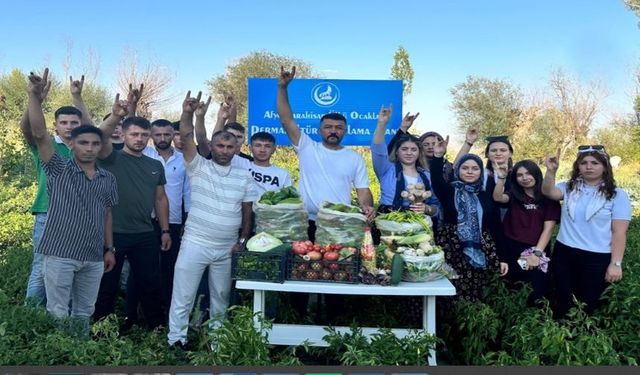 Ülkü Ocakları, Ata Tohumu’ndan İlk Hasadı Elde Etti