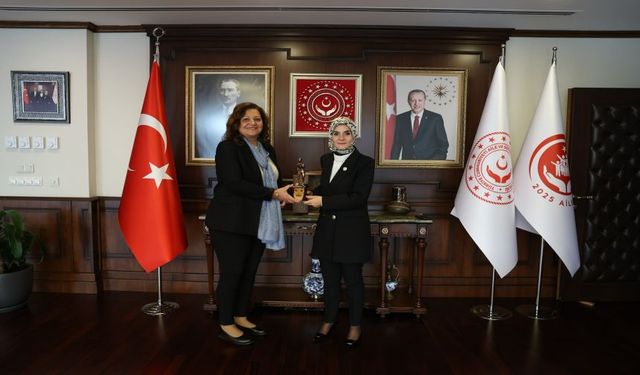 Başkan Köksal, Bakan Göktaş’ı Makamında Ziyaret Etti