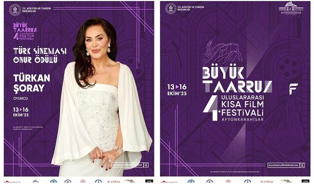 Türkan Şoray 16 Ekim’de Afyonkarahisar’da