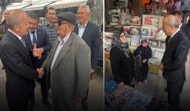 Milletvekili Taytak Ve İl Başkanı Kahveci İlçe Ziyaretlerinde