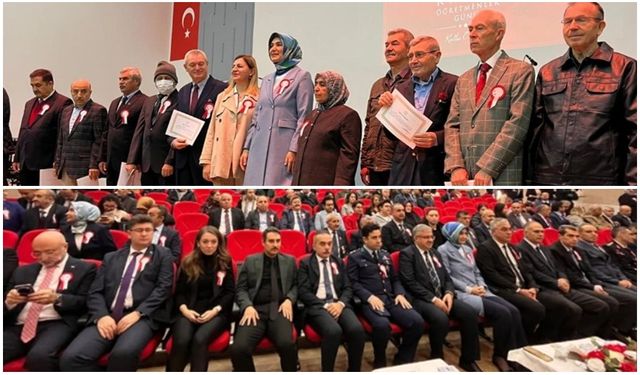 24 KASIM ÖĞRETMENLER GÜNÜ COŞKUYLA KUTLANDI