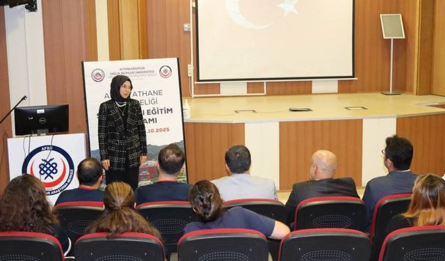 AFSÜ’de Verilen Ameliyathane Hemşireliği Sertifikalı Eğitim Programı Tamamlandı