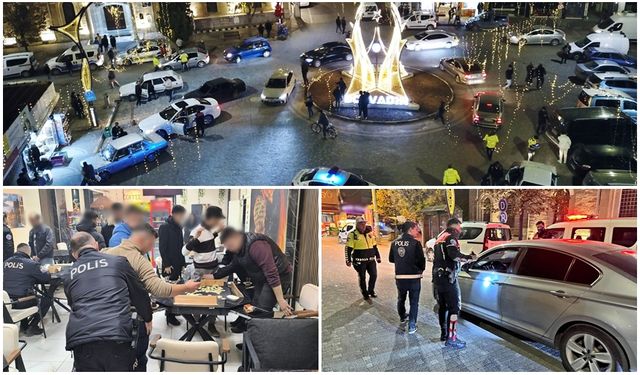 BOLVADİN’DE POLİS, HUZUR UYGULAMASI GERÇEKLEŞTİRDİ