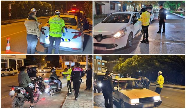 Polis Dinar’da Huzur Operasyonu Gerçekleştirdi