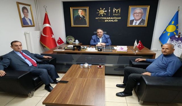 TÜM EMEKLİLER DERNEĞİ’NDEN İYİ PARTİ’YE ZİYARET