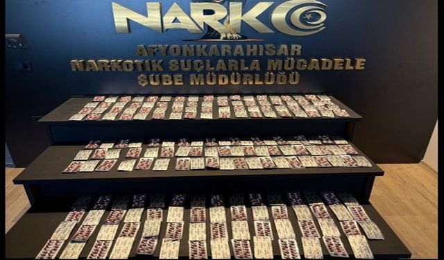 Polis 2682 Adet Sentetik Uyuşturucu Hap Ele Geçirdi