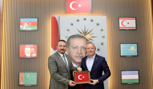 MAHMUT KOÇAK’TAN BAŞKAN ÖZYAŞ’A ZİYARET